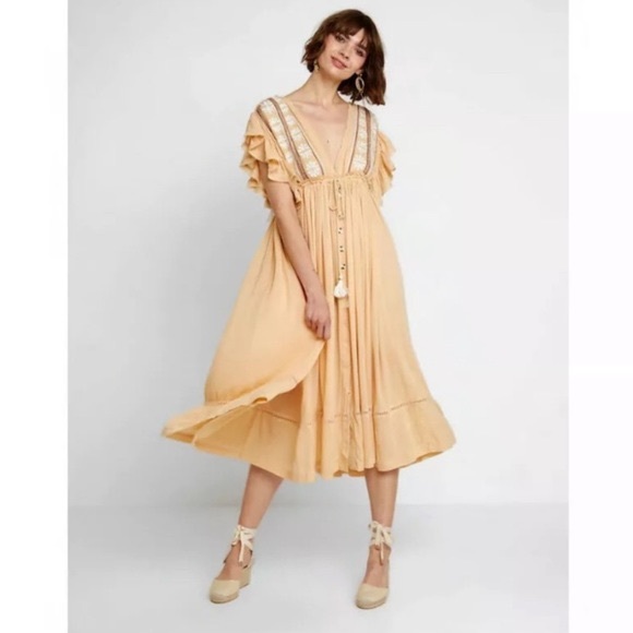 Free people garbanzo bean maxi dress - Picture 9 of 10